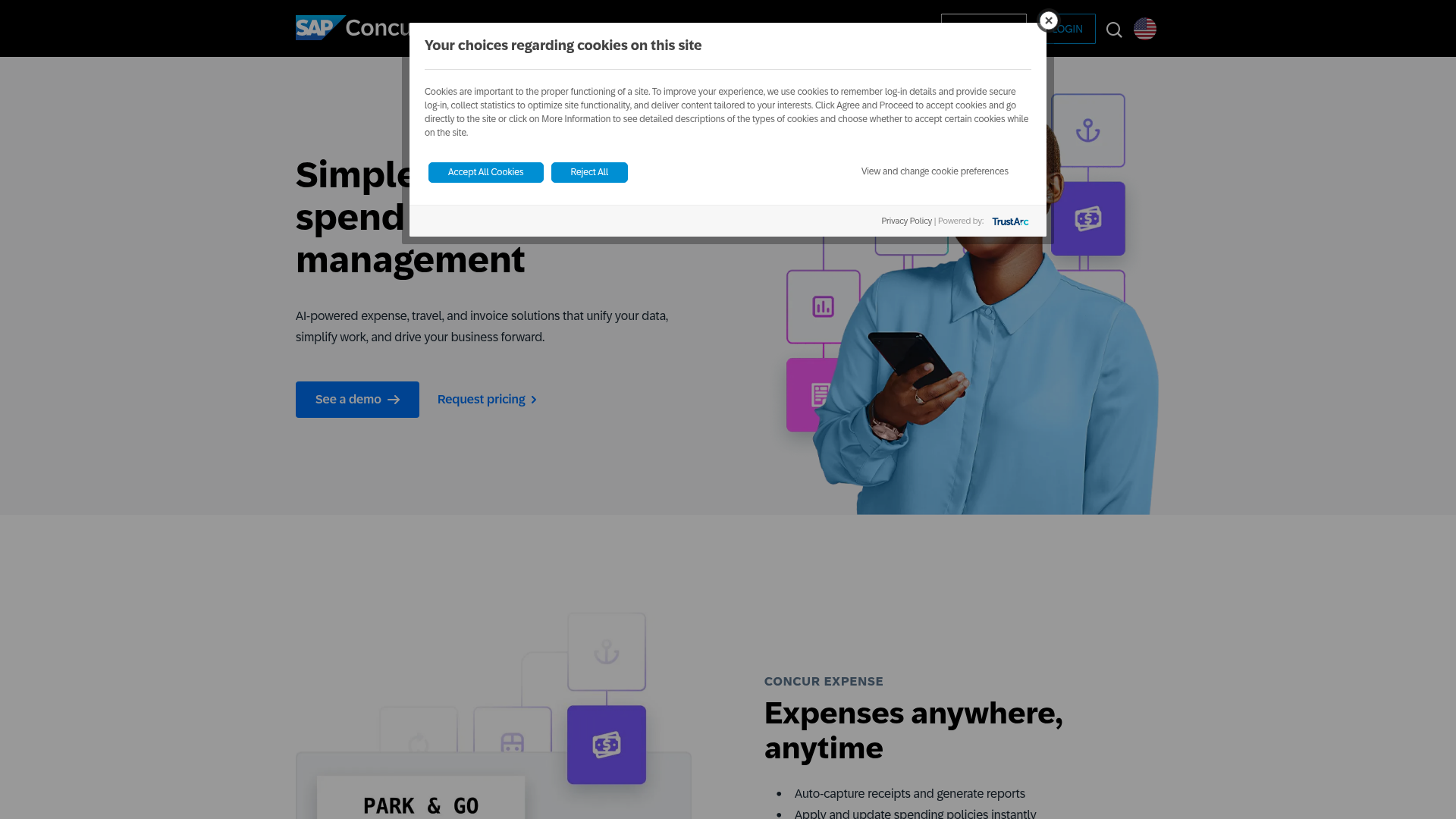 SAP Concur cited by Gemini